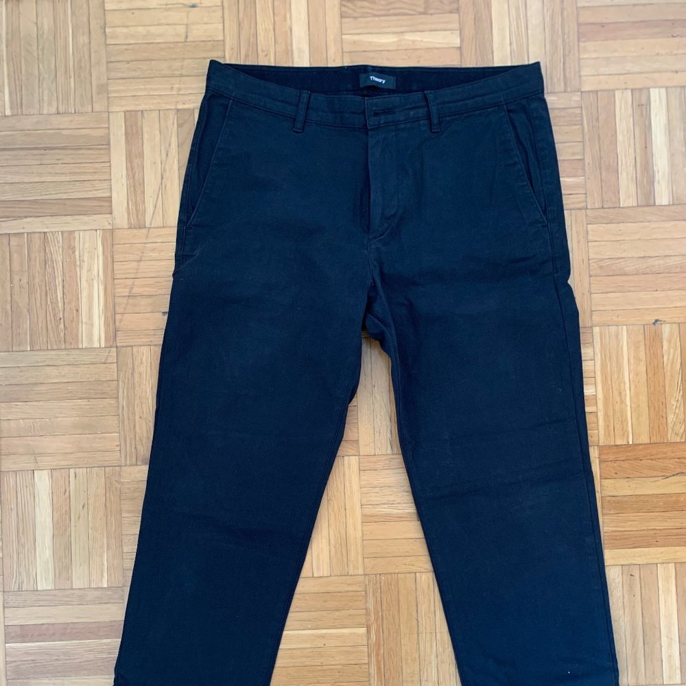Theory Black Trousers 32x28